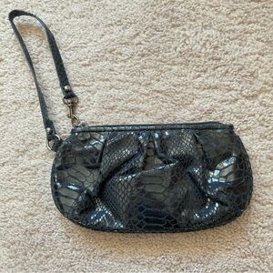 The Limited black wristlet
